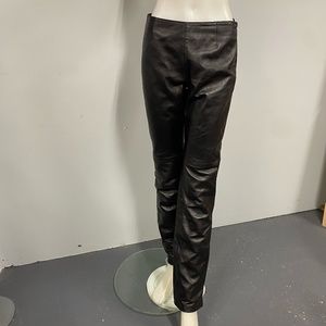 Moda 100% Leather Pants size 4